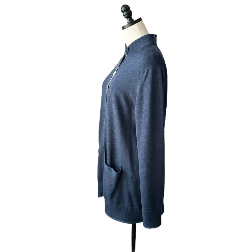 Akris Punto Longline Knit Wool Jacket | 12 NWT - Picture 3 of 12